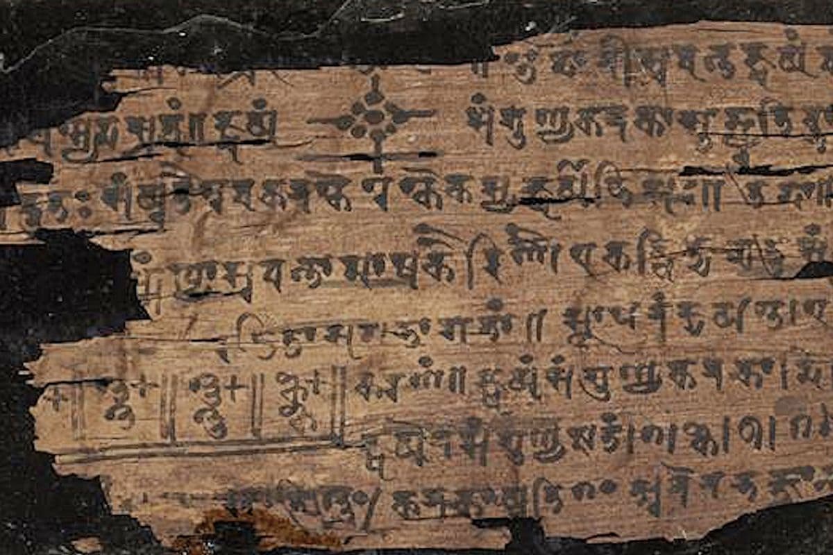 Numerology — the Bakhshali manuscript, ancient Indian numerals